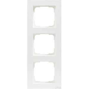 OPUS® 55 kubus afdekframe uitvoering 3-voudig, kleur polaire wit-zijdemat