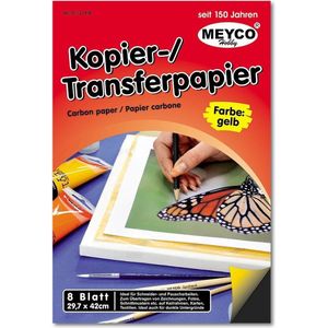 Meyco Transferpapier geel 27190