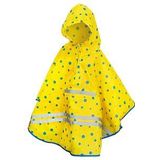ROTH unisex Regenponcho Roar gelb Einheitsgröße 1 St.