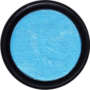 Eulenspiegel 180396 Professionele Aqua make-up in de kleur parelglans-poolblauw, 30 g, veganistisch