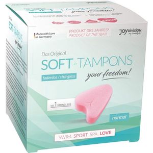 JOYDIVISION - Soft Tampons - Fadenloze Tampons - 3 Stuks - Dermatologisch Bevestigd