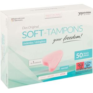 Soft Tampons Normaal - Tamponsponsjes - 50 stuks