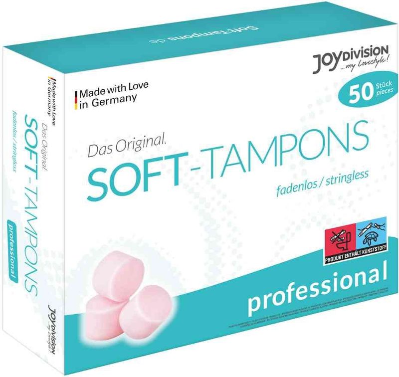 Soft-Tampons Professional - 50 Stuks