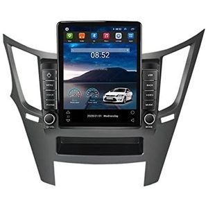 Android 11 Dubbele Din Stereo Auto Multimedia Radio Voor Subaru Legacy Outback 2009-2014 9.7 Inch Dubbele Din Auto Stereo Hoofdeenheid Ondersteuning 4G WIFI Bluetooth Stuurbediening Carplay (Color :