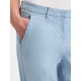Cambio - Krystal - Bandplooibroek - Lichtblauw - Slimfit - 7/8 lengte