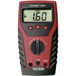 Testboy Tb-3000 Multimeter Digitaal Cat Iv 600 V Weergave (Counts): 2000