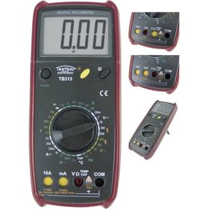 Testboy TB 313 Multimeter Digitaal CAT III 600 V Weergave (counts): 2000