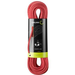 Edelrid Boa 9,8 mm Enkeltouw (rood)