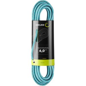 Edelrid - Rap Line Protect Pro Dry 6 Mm - Icemint - Blauw - Polyamide en Aramide