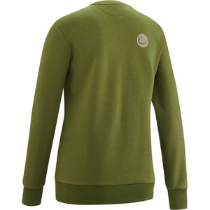 Edelrid - Spotter - Sweatshirt - Groen - Klassieke Pullover met Ronde Hals