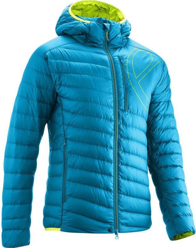 Edelrid - Eldo - Jas - Zwart - Gerecycled Dons, Wind- en Weerbestendig