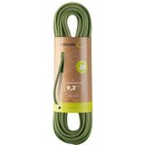 Edelrid - Klimtouwen - Hummingbird Eco Dry 9,2mm Night-Citrus voor Unisex - Maat 80 m - Groen