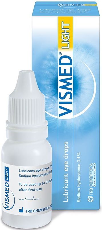 Vismed - Light - Oogdruppels - 15ml - Bevochtigend