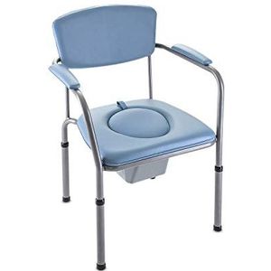 Invacare H440 Omega ECO toiletstoel lichtblauw