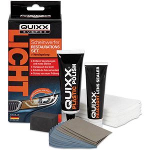 Quixx - Koplamp Restauratie Set - Vloeibaar - Hoogglans - Duurzaam