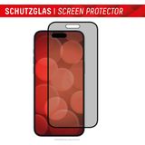 DISPLEX Privacy Panzerglas (10H) für Apple iPhone 15/15 Pro