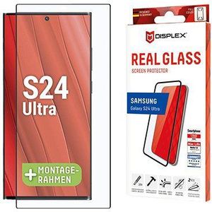 Displex Screenprotector Real Glass Full Cover voor de Samsung Galaxy S24 Ultra