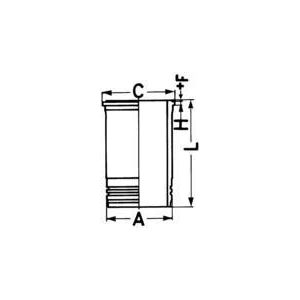 Voering, cilinderkop KOLBENSCHMIDT 89903110