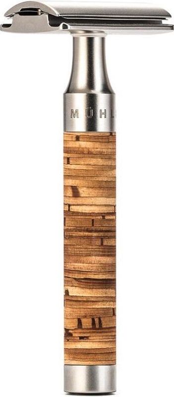 Muhle double edge safety razor ROCCA RVS Berkenschors R95