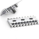 Muhle - Scheerkop - Open Tandkam - Verchroomd Metaal