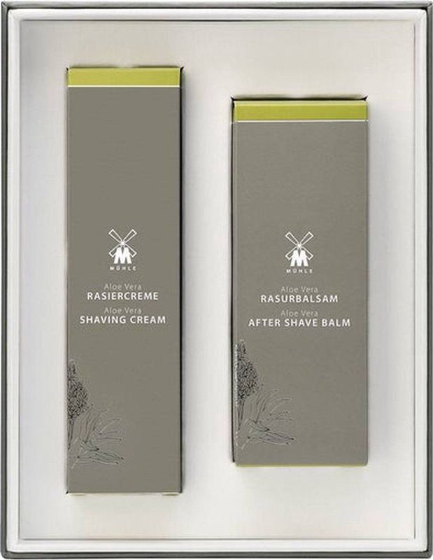 Mühle Set Shaving - Scheerset - Aloe Vera - 2 st