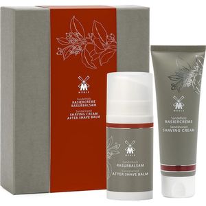 MÜHLE - Scheercrème en After Shave Balm - Sandelhout - 75 ml en 100 ml