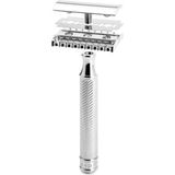 MÜHLE R41 - Scheermes - Metaal - Verchroomd - Open Kam