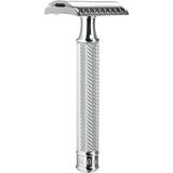 MÜHLE R41 - Scheermes - Metaal - Verchroomd - Open Kam