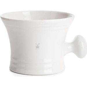 Muhle - Scheerkom - Wit - Porselein - 1 stuk