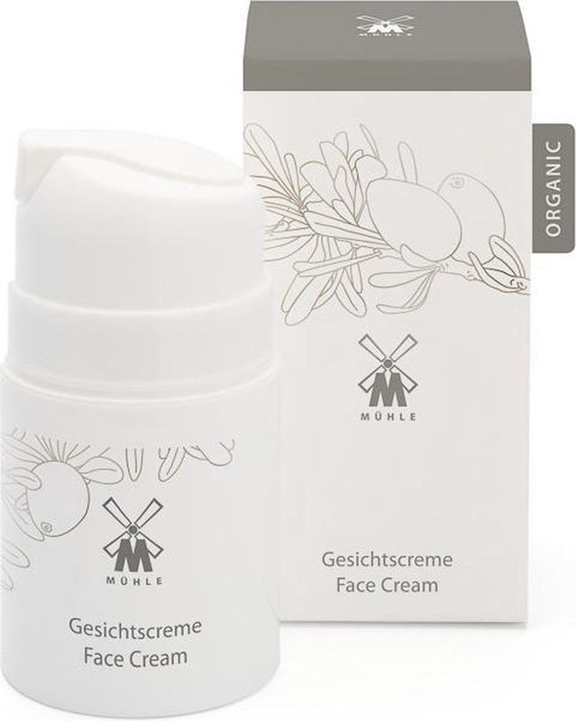 Mühle - Organic Face Cream - Hydraterende Gezichtscrème - 50 ml - Veganistisch