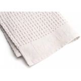 MÜHLE - Scheerdoeken - Wit - Wafel-Piqué - 2 Stuks