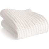 MÜHLE - Scheerdoeken - Wit - Wafel-Piqué - 2 Stuks
