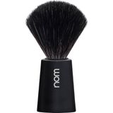 NOM CARL Scheerkwast zwart, Black Fibre