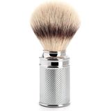 MÜHLE - TRADITIONAL - Scheerkwast - Verchroomd Handvat - Silvertip Fibre®