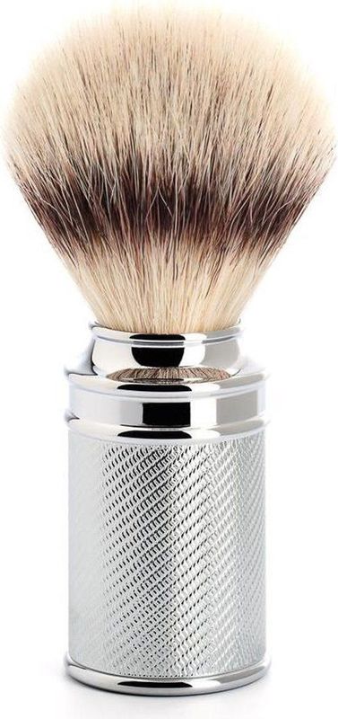 MÜHLE - TRADITIONAL - Scheerkwast - Verchroomd Handvat - Silvertip Fibre®