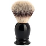 MÜHLE CLASSIC Scheerkwast - Zwart - Edelhars - Silvertip Fibre®