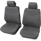 Vesuv - Autostoelhoezen - Antraciet - Dikke Stof - Set van 2 Zittingen en 2 Rugleuningen