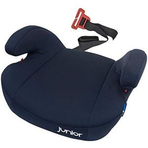 Petex Maja autostoel met ISOFIX ECE bevestigingssysteem groep 3, kinderen ca. 7-12 jaar, 22-36 kg, zwart
