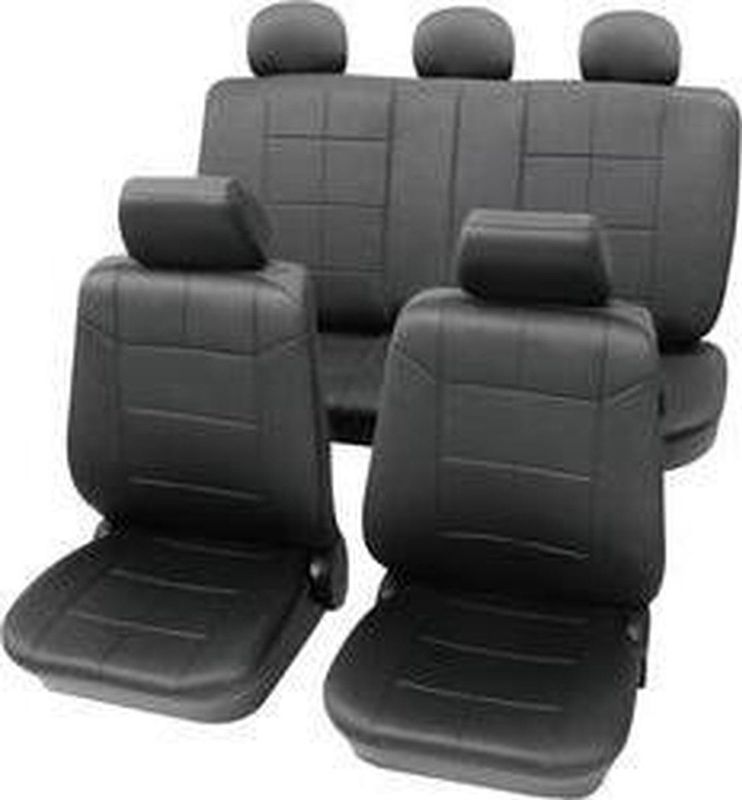 Petex - Dakar SAB 1 Vario Plus - Autostoelhoes - Antraciet - 17-delig - Polyester