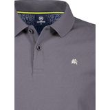 Poloshirt mit Label-Stitching