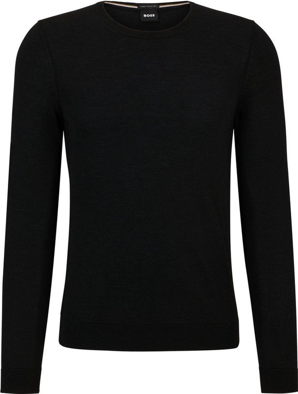 Longsleeve in melierter Optik Modell 'Leno'