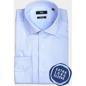 BOSS Black Overhemd extra lange mouw Blauw Gordon 10219196 01 50415619/450