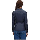 Overhemdblouse - The Fitted - Kleur - Materiaal