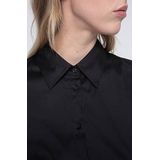 HUGO - Fitted 10211515 Overhemd - Blauw - Katoenmix - Slim Fit