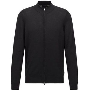 Boss - Balonso - Trui - Zwart - Scheerwol - Regular-Fit