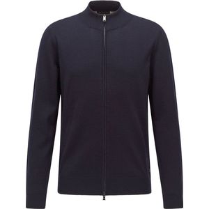 BOSS - Modern Vest - Gebreid - Zwart - Scheerwol