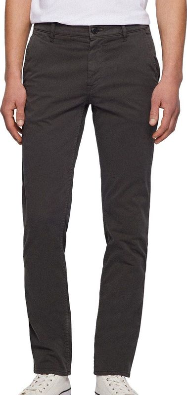 BOSS - Chino Schino Slim Antraciet - Heren Slim-fit