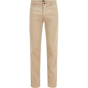 BOSS - Schino-Slim D - Chino Broeken - Bruin - Katoen Stretch