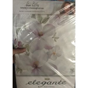 Hoogwaardig beddengoed mako-satin van Barbar SchÃ¶neberger 155/220 gebloemd