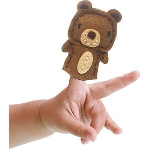 Mamut 164001 Naaiset voor handpop, knuffeldier, beer, knutselset voor kinderen vanaf 5 jaar